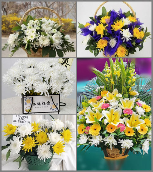 云南曲靖陆良县板桥镇马军堡村白事提篮配送